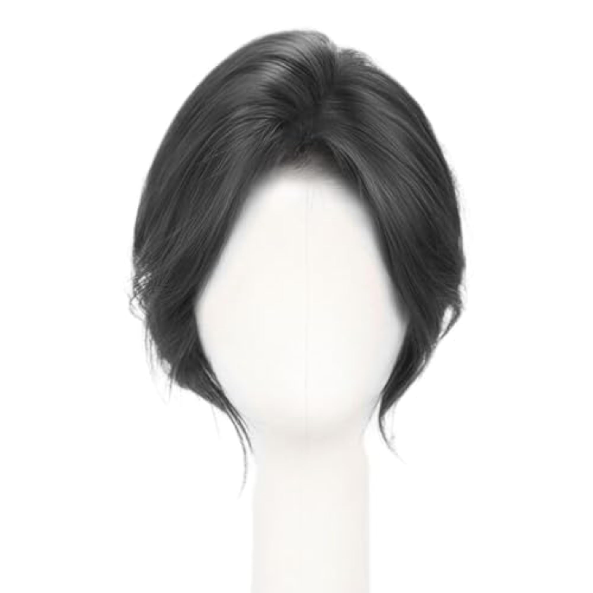 Women's Bangs Wig, Natural Black
